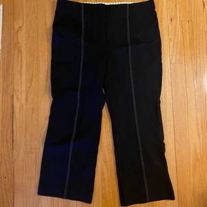 Anthropologie Cropped Wide Leg Pants